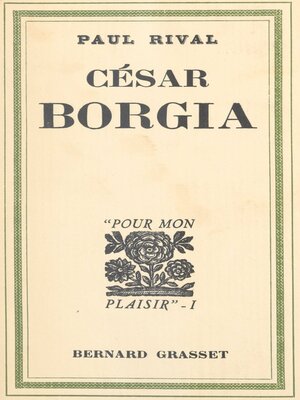 cover image of César Borgia